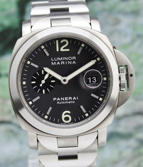(image for) Unpolished Panerai Luminor Marina 44MM Titanium Pam 91 "D" Anthracite Dial